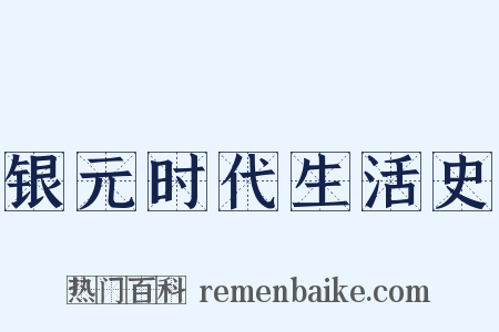 银元时代生活史是什么意思的图片